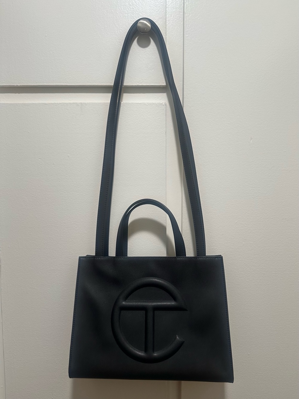 Shmedium Black Telfar Shopping Bag